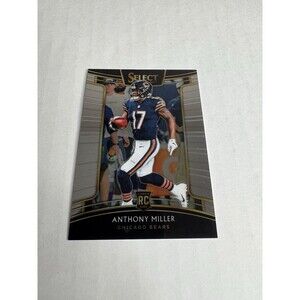 Anthony Miller 2018 Select Concourse Silver Prizm RC Chicago Bears #38 Rookie